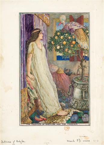 HENRY JUSTICE FORD (1860-1941) The Princess of Babylon and the Phoenix.  (ANDREW LANG)